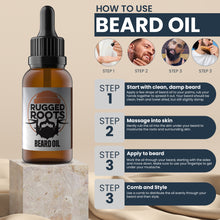 Amber Sandalwood Beard Oil